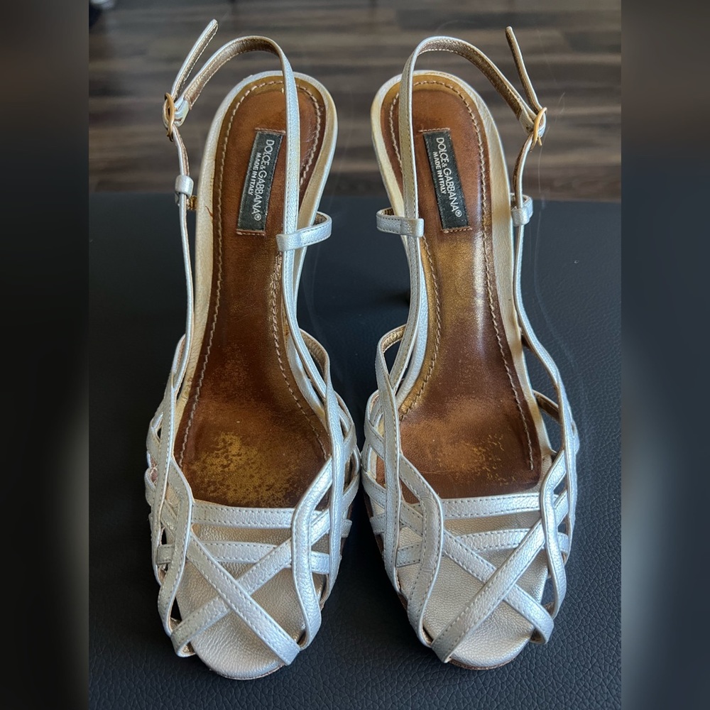 Dolce & Gabbana Slingback Sandals Size 36/6